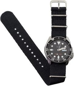 img 1 attached to ⌚ Streamline Your Timepiece: Benchmark Straps Ballistic Watchband Removal for Men's Watches