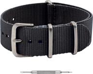 ⌚ streamline your timepiece: benchmark straps ballistic watchband removal for men's watches logo