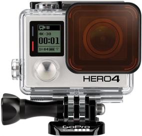 img 3 attached to 📷 Enhance Underwater Footage with GoPro Red Dive Filter: Ideal for Standard, Blackout, and Camo Housing (Official Accessory)