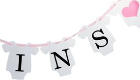 img 2 attached to 🎀 INNORU(TM It is Twins Banner - Perfect Baby Shower, Gender Reveal, or Birthday Party Decorations for Baby Girl's 1st, 2nd, or 3rd Birthday