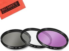 img 4 attached to 📸 Enhance Your Nikon D3400/D5600 Camera with 55mm Multi-Coated Filter Kit: UV, CPL, FLD Filters + Microfiber Cleaning Cloth