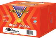 🏡 home victory dryer sheets: spring lavender scented fabric softener - reduces wrinkles, controls static, softens fabric (480 count) logo