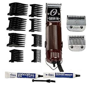 img 1 attached to 💇 OSTER Classic 76 Hair Clipper Bundle with Pack of 8 Plastic Comb Blades - 2 Items for Efficient Hair Styling