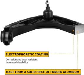 img 1 attached to Автокомплект передних рычагов AUTOSAVER88 для Chevrolet Avalanche/Silverado/Suburban, GMC Sierra Yukon XL и Hummer H2 (только для моделей с 8 болтами)