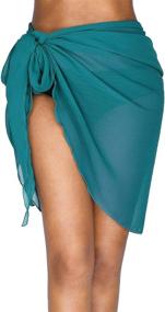 img 4 attached to Milkfeel Sarong Coverups Bathing Swimsuit Women's Clothing for Swimsuits & Cover Ups