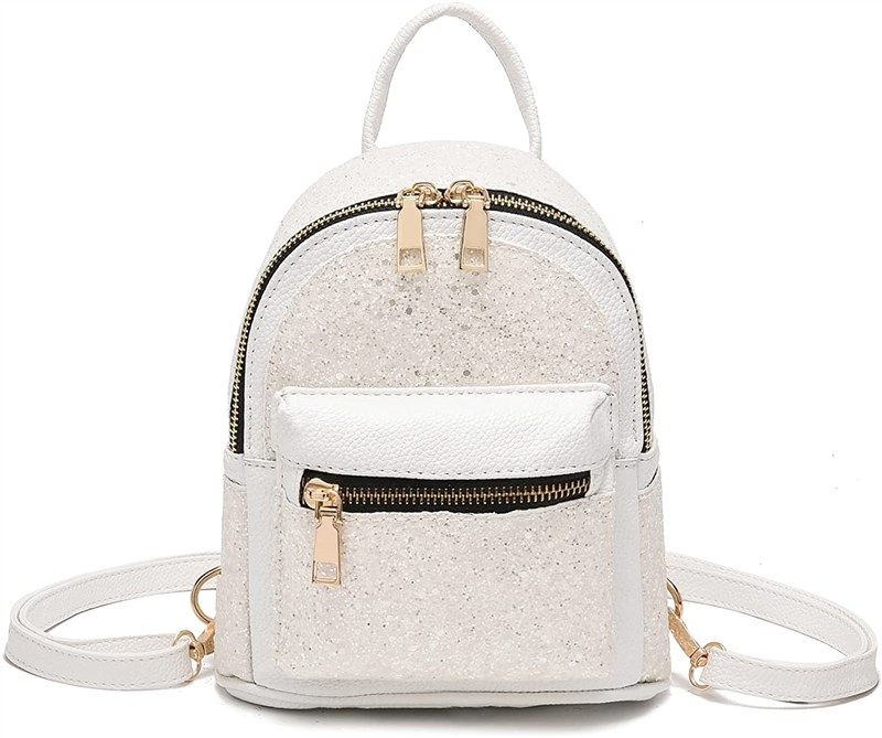 girls sequin backpack leather purse women's handbags & wallets and fashion backpacks 标志
