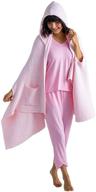 👘 marshmallow hooded shawl for women by softies - women's clothing logo