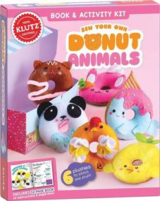 img 4 attached to 🍩 Crafty Fun with Klutz Donut Animals Sewing Kit