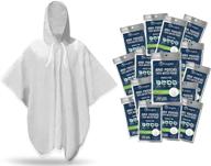 ☔ lingito 5, 10 or 15-pack disposable emergency rain ponchos - best for rainy conditions logo
