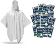 ☔ lingito 5, 10 or 15-pack disposable emergency rain ponchos - best for rainy conditions логотип