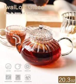 img 3 attached to 🍵 Brewing Perfection: IwaiLoft Infuser Stovetop Blooming Pumpkin for a Flavorful Tea Experience