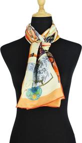 img 2 attached to ELEGNA Women Collection Scarves: Chic Green Accessories for Stylish Women