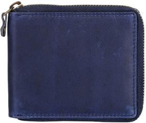 img 4 attached to Liberty Leather Bi Fold Blocking Technology Men's Accessories