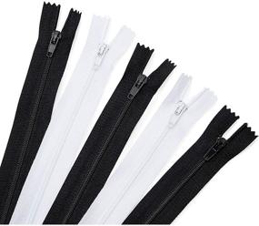 img 2 attached to High-Quality #3 Nylon Coil Zippers for Sewing - 18 Inches, 2 Colors (100 Pieces)