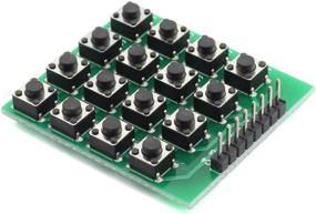 img 2 attached to Tegg 1 PC 8-Pin 4x4 Matrix Keypad Module with 16 Buttons for Arduino Raspberry Pi - Enhanced SEO