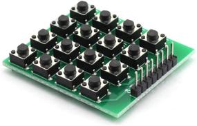 img 3 attached to Tegg 1 PC 8-Pin 4x4 Matrix Keypad Module with 16 Buttons for Arduino Raspberry Pi - Enhanced SEO