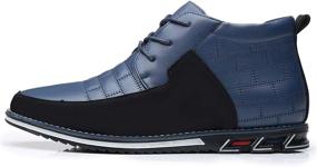 img 2 attached to COSIDRAM High Top Driving Sneakers Business Men's Shoes in Loafers & Slip-Ons