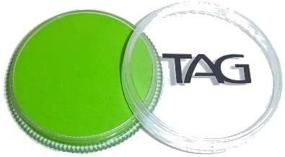 img 1 attached to TAG Face and Body Paint - Vibrant Light Green 32gm, Perfect for All Occasions