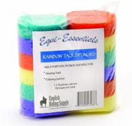 🌈 rainbow tack sponges by equi-essentials logo