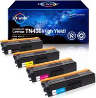 🖨️ high-yield uniwork toner cartridge replacement for brother tn436 - compatible with mfc-l8900cdw hl-l8360cdw hl-l8260cdw mfc-l8610cdw logo