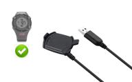 🔌 enhanced charging cable for garmin approach s2 & s4 watch - charger and data sync clip, 3.93ft/120cm length logo