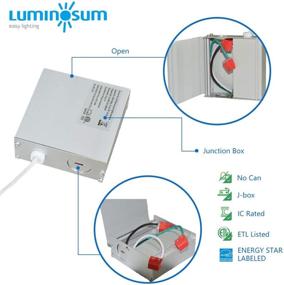 img 1 attached to LUMINOSUM Downlight Junction Dimmable Airtight