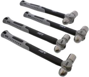 img 1 attached to 🔨 ABN 4 Piece Ball Pein Hammer Set