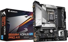 img 4 attached to 🖥️ Материнская плата GIGABYTE B560M AORUS PRO AX - LGA 1200, Intel B560, Micro-ATX, Dual M.2, PCIe 4.0, USB 3.2 Gen2X2 Type-C, Intel WiFi 6, 2.5GbE LAN