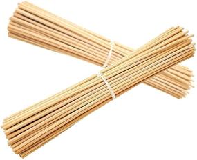 img 4 attached to 🎍 Reed Diffuser Replacement Bamboo Sticks - 100 pcs, 9.8in (23cm) Long - Enhance Your Room Fragrance Oil Diffuser - Aromatherapy Bamboo Sticks for Aromatization - Top-Quality Diffuser Kit