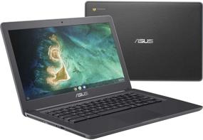 img 3 attached to ASUS Chromebook C403NA-YS02 14.0 inch Intel Celeron N3350 1.1GHz/ 4GB LPDDR4/ 32GB eMMC/ USB3.1/ Chrome OS Notebook in Dark Grey