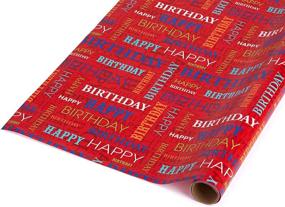 img 3 attached to American Greetings Birthday Wrapping Colorful