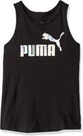 👚 детская одежда puma для девочек - keyhole heather размер x large логотип