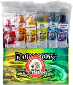 img 4 attached to 🌬️ Blunteffects Premium Hand-Dipped Incense - Set of 12 Scents, 12 Sticks Each - Total 144 Sticks (11") - 300g, 45+ Minutes per Stick