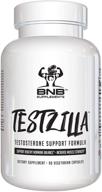 💪 maximize your testosterone levels with testzilla: 90 vegetarian capsules by bnb supplements logo