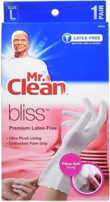 img 1 attached to Mr Clean Premium Latex Free Gloves Household Supplies for Cleaning Tools