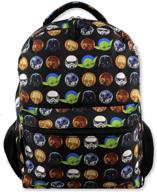 🎒 black school backpack for adult girls logo