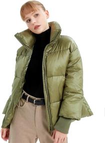 img 2 attached to Womens Puffer Jacket Oversize Padding