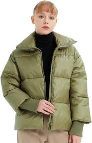 img 4 attached to Womens Puffer Jacket Oversize Padding