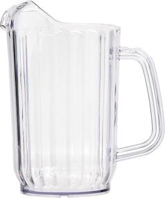 img 1 attached to Winco Plastic Water Pitchers 32 Ounce