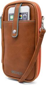 img 1 attached to Skechers Women's Phone Crossbody Wallet: Chic Handbags & Wallets for Women