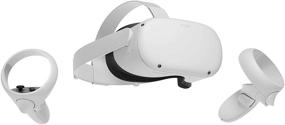 img 4 attached to 🔮 Oculus Quest 2 64GB UK Model: Продвинутый все в одном VR-шлем для мощного виртуального опыта.