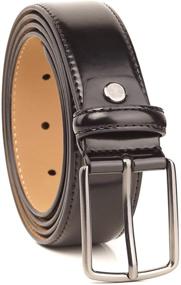 img 1 attached to 👔 Brown Leather Belt for Men - LABMGW Tall Size, Plus Women's Accessories and Belts