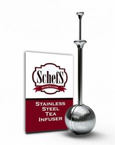 img 4 attached to Чайник Schefs Premium Tea Infuser Stainless для кухни и столовой