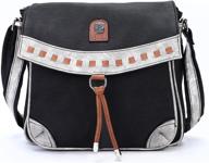 leather crossbody shoulder messenger handbags logo