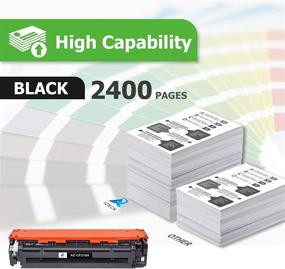 img 3 attached to 🖨️ Aztech Compatible Toner Cartridge for HP 131X CF210X 131A CF210A - Ideal Replacement for Pro 200 Color MFP M276nw M251nw M276n M251n Printer Ink (Black, 1-Pack)