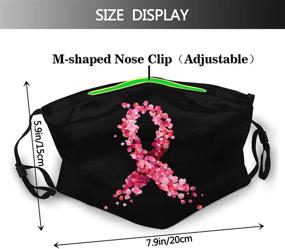 img 3 attached to Breast Cancer Face Mask Reusable