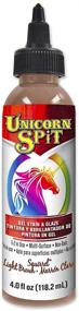 img 4 attached to 🦄 Unicorn SPiT гель для окрашивания и глазури Squirrel - флакон 4 унции, пакет 1 - коричневый