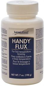 img 1 attached to Handy Flux 7 Ounce Jar with Brush - The Ultimate Solution for Precise Soldering! SOL-950.01