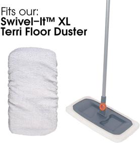 img 1 attached to 🌟 Casabella Refill Cotton Cover: Enhance the Cleaning Power of Your Swivel-It XL Terry Floor Duster