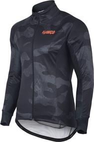 img 4 attached to Zimco Cycling Jackets Windproof Insulated Outdoor Recreation